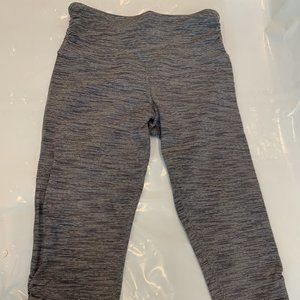 Lululemon Cropped Light Heather Grey Legging XS